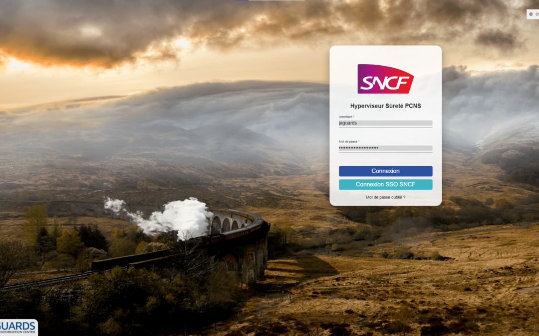 La SNCF choisit Jaguards pour son Poste de Commandement National Sûreté