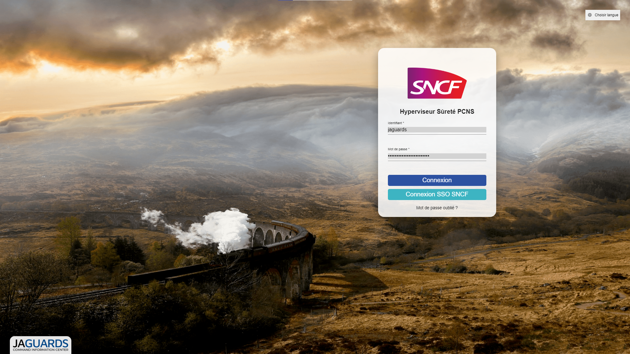 La SNCF choisit Jaguards pour son Poste de Commandement National Sûreté